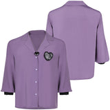 Kpop Demon Hunters(2025) Romance Saja Chemise Violette Cosplay Costume
