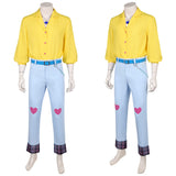 Kpop Demon Hunters(2025) Romance Saja Tenue de Chemise Jaune Cosplay Costume