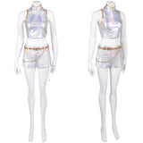 KPop Demon Hunters(2025) Rumi Tenue Blanche de Scène Cosplay Costume