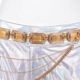 KPop Demon Hunters(2025) Rumi Tenue Blanche de Scène Cosplay Costume