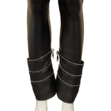 Kpop Demon Hunters(2025) Rumi Tenue Noire en Cuir Cosplay Costume