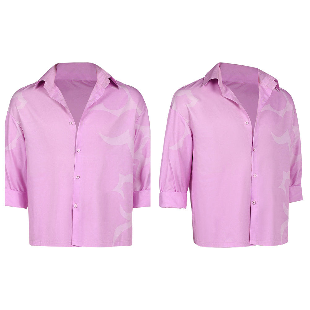Chemise Rose Supertrash - Taille XS - Modèle ZT118 - Occasion Très Bon état