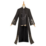 KPop Demon Hunters(2025) Saja Boys Jinu Saja Haut+Veste Noire Cosplay Costume