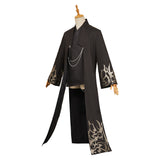 KPop Demon Hunters(2025) Saja Boys Jinu Saja Haut+Veste Noire Cosplay Costume