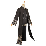 KPop Demon Hunters(2025) Saja Boys Jinu Saja Haut+Veste Noire Cosplay Costume