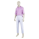 KPop Demon Hunters(2025) Saja Boys Jinu Tenue de Chemise Rose Cosplay Costume