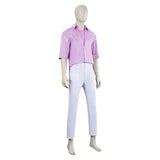 KPop Demon Hunters(2025) Saja Boys Jinu Tenue de Chemise Rose Cosplay Costume