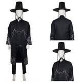 KPop Demon Hunters(2025) Saja Boys Jinu Tenue Noire Cosplay Costume