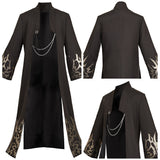 KPop Demon Hunters(2025) Saja Boys Jinu Veste Noire Cosplay Costume