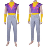 KPop Demon Hunters(2025) Saja Boys Mystery Tenue de Gilet Violet Cosplay Costume