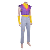 KPop Demon Hunters(2025) Saja Boys Mystery Tenue de Gilet Violet Cosplay Costume