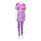 KPop Demon Hunters(2025) Zoey Pyjama Violet Cosplay Costume