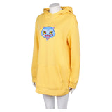 KPop Demon Hunters(2025) Zoey Sweat-shirt à Capuche Jaune Cosplay Costume