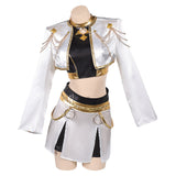 Zoey Tenue Blanche et Noire Cosplay Costume