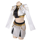 Kpop Demon Hunters(2025) Zoey Tenue Blanche et Noire Cosplay Costume