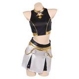 Kpop Demon Hunters(2025) Zoey Tenue Blanche et Noire Cosplay Costume