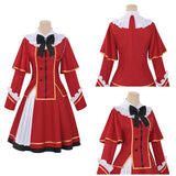 Kunon the Sorcerer Can See(2026) Mirika Huglia Robe Rouge Cosplay Costume