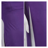 Kuzco, l'Empereur Mégalo Yzma Robe Violette Cosplay Costume