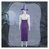 Kuzco, l'Empereur Mégalo Yzma Robe Violette Cosplay Costume
