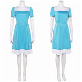 L'Illusionniste 2010 Alice Robe Bleue Cosplay Costume
