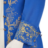 La Belle et la Bête Prince Veste Bleue Cosplay Costume