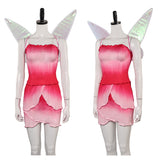 La Fée Clochette Rosélia Tenue Rose Cosplay Costume