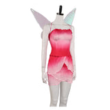 La Fée Clochette Rosélia Tenue Rose Cosplay Costume