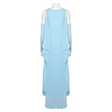 La Guerre des Étoiles Padme Amidala Naberrie Robe Bleue Cosplay Costume