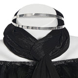 La Guerre des Étoiles Padme Amidala Naberrie Robe de Cour Noire Cosplay Costume