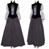 La Guerre des Étoiles Padme Amidala Naberrie Robe Noire Cosplay Costume
