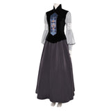 La Guerre des Étoiles Padme Amidala Naberrie Robe Noire Cosplay Costume