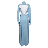 La Guerre des Étoiles Padme Amidala Naberrie Tenue Bleue Cosplay Costume