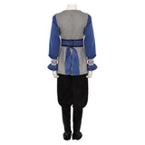 La Guerre des Étoiles Padme Amidala Naberrie Tenue Grise et Bleue Cosplay Costume