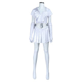 La Guerre des Étoiles Princess Leia Robe de Marin Blanche Cosplay Costume