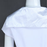 La Guerre des Étoiles Princess Leia Robe de Marin Blanche Cosplay Costume