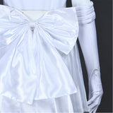 La Guerre des Étoiles Princess Leia Robe de Marin Blanche Cosplay Costume