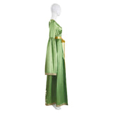 La Guerre des Étoiles Princess Leia Robe Verte Cosplay Costume