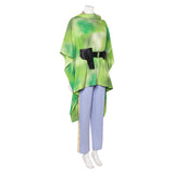 La Guerre des Étoiles Princess Leia Tenue de Cape Camouflage Verte Cosplay Costume