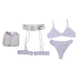 La Guerre des Étolies Princess Leia Lingerie Sexy Cosplay Costume