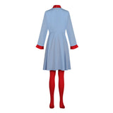 Ladygaga Robe Bleue de Scène Cosplay Costume