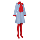 Ladygaga Robe Bleue de Scène Cosplay Costume