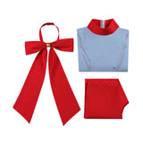 Ladygaga Robe Bleue de Scène Cosplay Costume