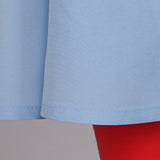 Ladygaga Robe Bleue de Scène Cosplay Costume