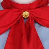 Ladygaga Robe Bleue de Scène Cosplay Costume