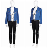 LAZARUS(2025) Christine Tenue Bleue et Noire Cosplay Costume