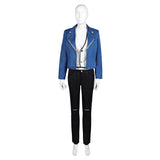 LAZARUS(2025) Christine Tenue Bleue et Noire Cosplay Costume