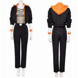 Les Bad Guys 2(2025) M. Loup Tenue Noire Cosplay Costume