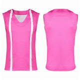 Les Bad Guys 2(2025) M. Serpant Gilet Rose Cosplay Costume