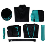 Limbus Company Ishmael Tenue Noire Cosplay Costume