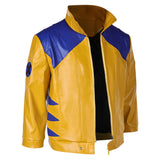 Logan Wolverine Veste Jaune et Bleue Cosplay Costume